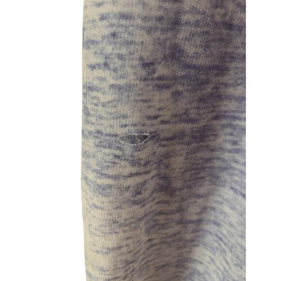 Free People Intimates Purple Lightweight Sweater Sleepshirt Size XS Flawed - Picture 3 of 4